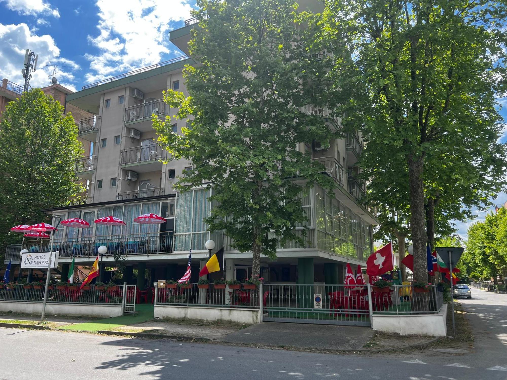 Hotel Napoleon Cesenatico Exterior foto